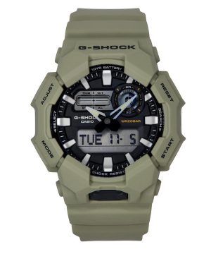 Casio G-Shock Analog Digital Bio-Based Resin Armband Black Dial Quartz GA-010-5A 200M herrklocka