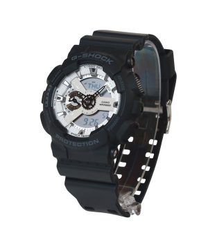 Casio G-Shock Analog Digital Resin Armband Vit Urtavla Quartz GA-110WD-1A 200M herrklocka