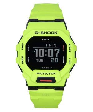 Casio G-Shock G-Squad Digital Smartphone Link Gult hartsband Quartz GBD-200-9 200M herrklocka