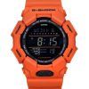 Casio G-Shock Digital Bio-Based Orange Resin Armband Svart Urtavla Quartz GD-010-4 200M herrklocka