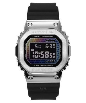 Casio G-Shock G-Steel Digital Rainbow Tegelvägg Flerfärgad Urtavla Quartz GM-5600RW-1 200M herrklocka