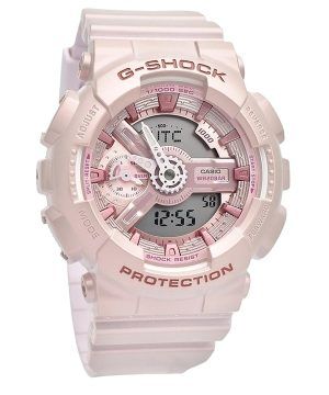 Casio G-Shock Analog Digital Bio-Based Resin Rosa Urtavla Quartz GMA-S110ST-4A 200M Damklocka