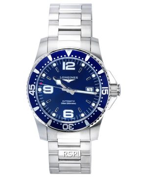 Longines HydroConquest Sunray Blue med Super-LumiNova Dial Automatic Diver&#39,s L3.742.4.96.6 300M herrklocka