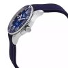 Longines Hydroconquest gummiband Sunray Blue Dial Automatic Diver',s L3.781.4.96.9 300M herrklocka