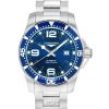 Longines HydroConquest Sunray Blue med Super-LumiNova Dial Automatic Diver',s L3.841.4.96.6 300M herrklocka