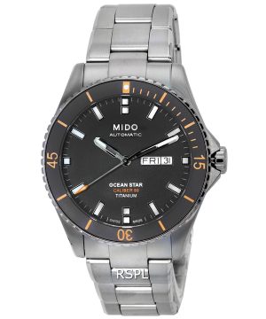 Mido Ocean Star 200 Antracit Urtavla Automatisk dykare M026.430.44.061.00 M0264304406100 200M herrklocka