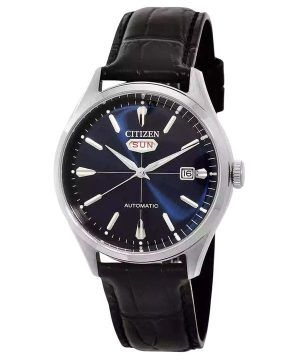 Citizen Automatisk läderrem Blue Dial NH8390-20L Herrklocka