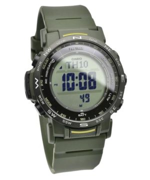 Casio Pro Trek Digital Bio-Based Resin Strap Tough Solar PRW-35Y-3B 100M unisexklocka