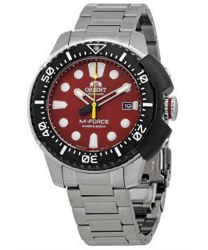 Orient M-Force AC0L 70th Anniversary Automatic Diver&#39,s RA-AC0L02R00B Japan Made 200M Herrklocka