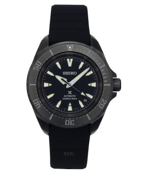 Seiko Prospex Sea Samurai Shog-urai silikonrem svart urtavla Automatisk dykare SRPL15K1 200M herrklocka