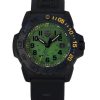 Luminox Navy SEAL Foundation gummiband Grön urtavla Quartz Diver',s XS.3517.NSF.SET 200M herrklocka med extra rem