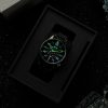 AVI-8 Hawker Typhoon Baldwin Automatisk läderrem Cool Black Dial AV-4119-01 Herrklocka