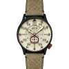 AVI-8 Hawker Typhoon Baldwin Automatisk läderrem Dark Khaki Dial AV-4119-04 Herrklocka