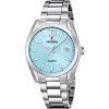 Festina Acero Clasico rostfritt stål Blue Dial Quartz F20707-2 herrklocka