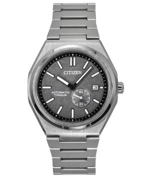 Citizen Zenshin Super Titanium Grey Urtavla Automatisk NJ0180-80H 100M herrklocka