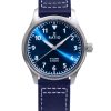 Ratio Skysurfer Pilot Blue Sunray Dial Läder Automatisk RTS302 200M herrklocka